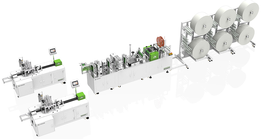半自動口罩耳帶焊接機,半自動口罩機帶兩臺耳帶焊接機 半自動口罩耳帶焊接機,半自動口罩機帶兩臺耳帶焊接機
